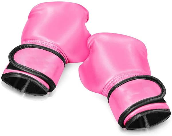 Boxningshandskar för barn PU Läder ROSA pink