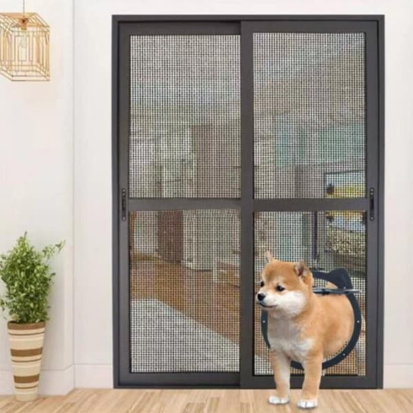 Pet Gate Dør klapdøre HVID white