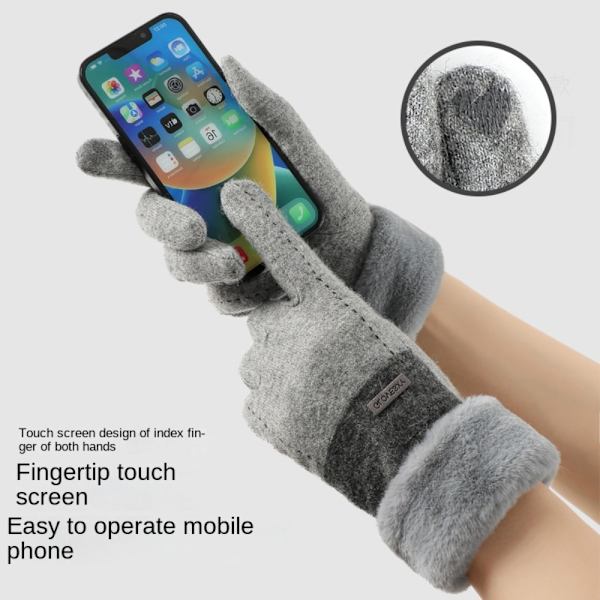 Touch Screen Handsker Håndvarmer SORT Black