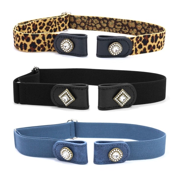 Lazy Belter Ingen spenne Belter LEOPARD Leopard