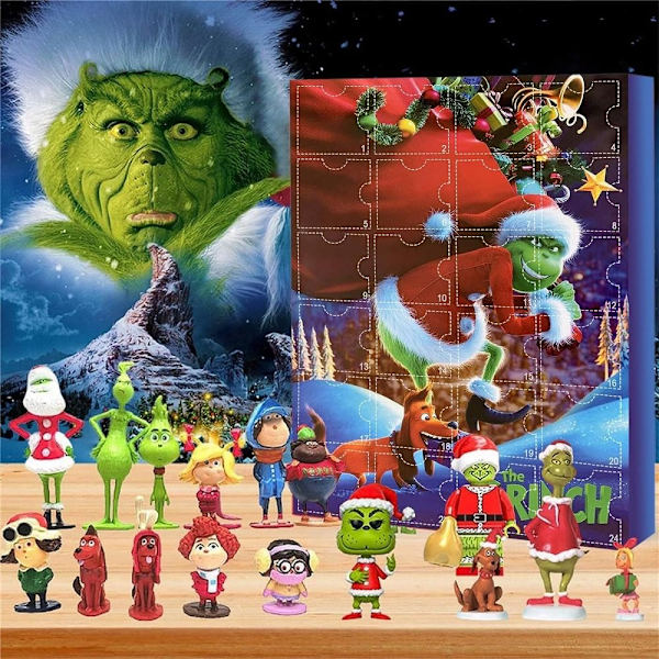 Juleblindboks Juletelling Grinch Blindboks