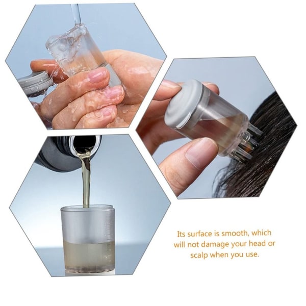 Scalp Applicator Liquid Comb Liquid Guiding Massager Comb Hår