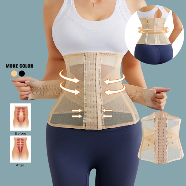 Shaper Waist Trainer Belly Waist Trainer BEIGE L beige L