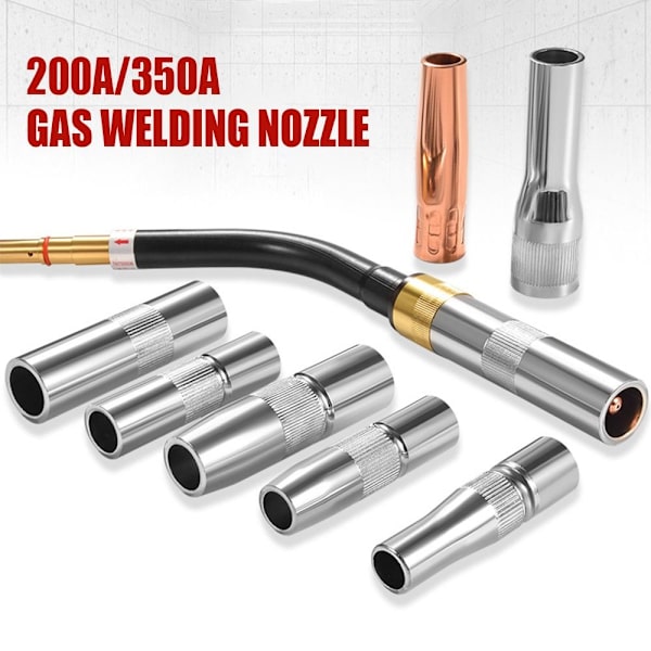 Munstyckshylsa Gassvetsmunstycke 200A1.0 KOPPAR 1.0 KOPPAR 200A1.0 Copper