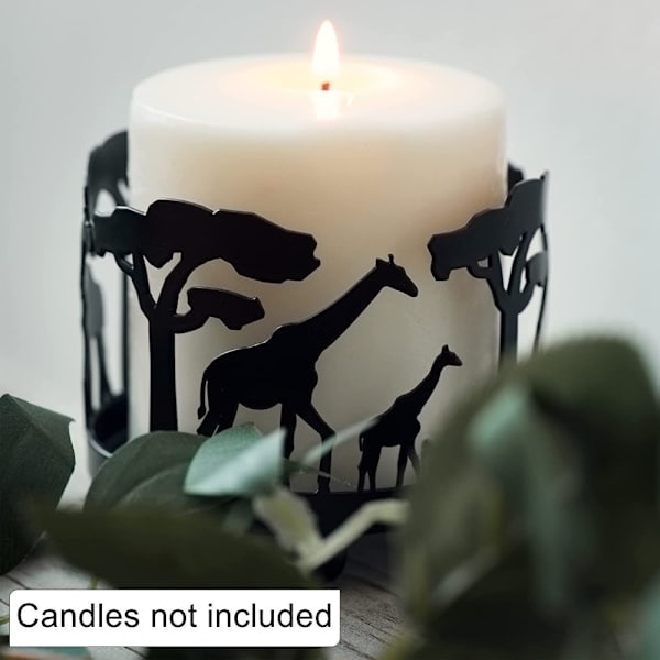 Creative Iron kynttilänjalka pyöreä kynttilänjalka ELEFANTTI Elephant