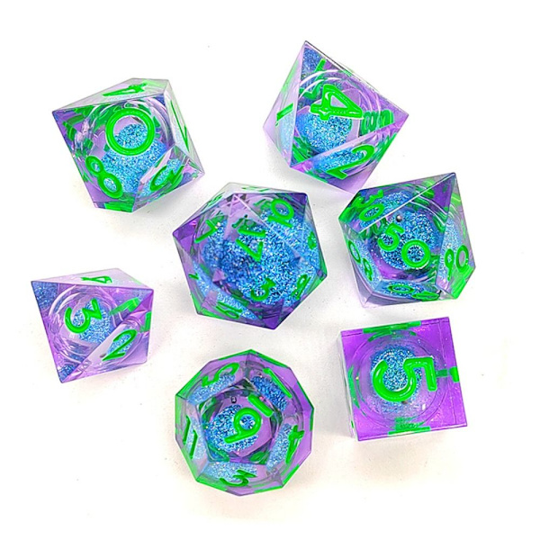 7 STK Resin Dragon Eye Terning Halloween Longan Terning 10 10 10