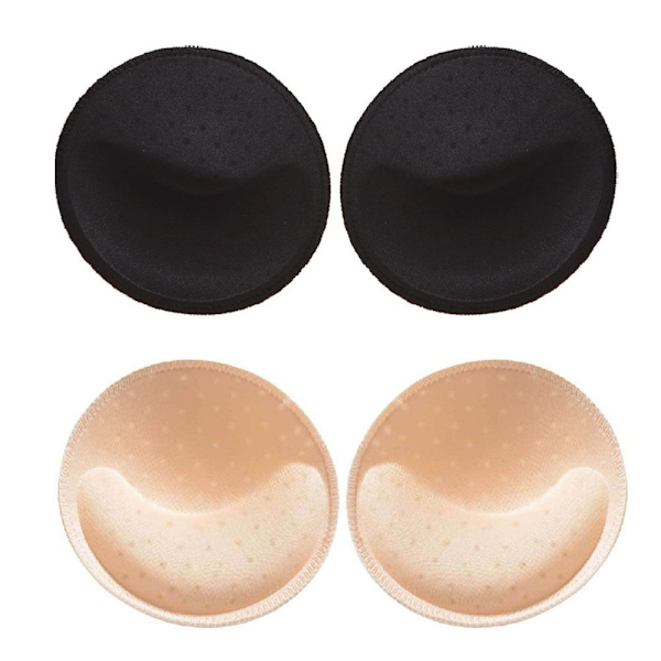 2 Par Bryst Cup Bryst BH'er SORT black
