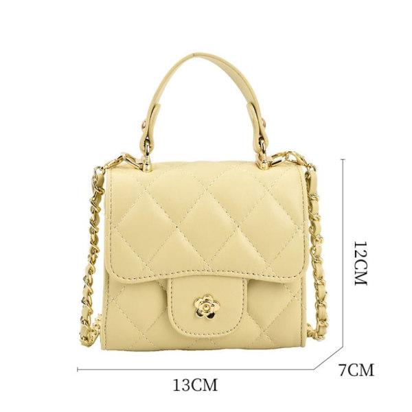 Chain Crossbody Bags Axelväska VIT white