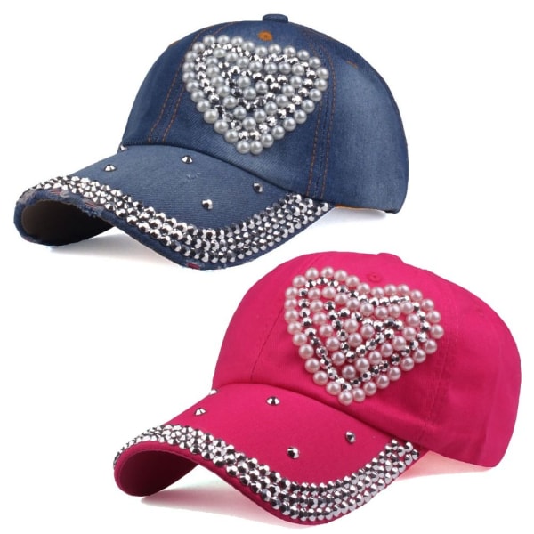 Baseballcaps Hestehale Baseballcap ROSA pink