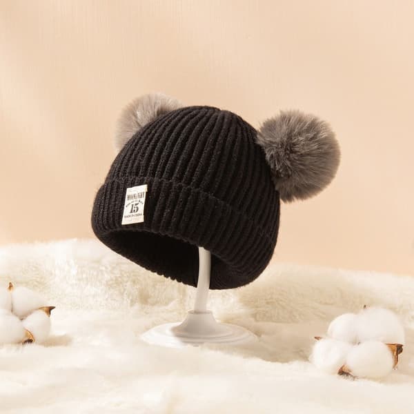 Neulotut hatut Pipo Cap GREY grey