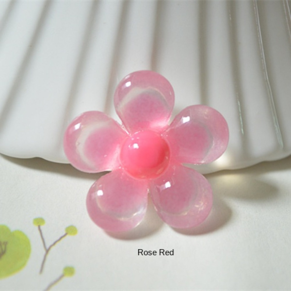 20 kpl Resin Finger Sormukset Sormisormukset DEEP PINK Deep Pink