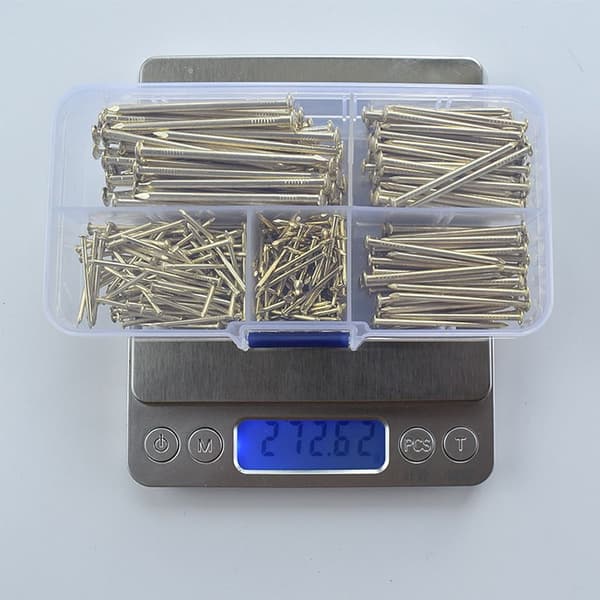 350 stk Spiker Sortiment Flat Head Nails Vegg Tacks Pins