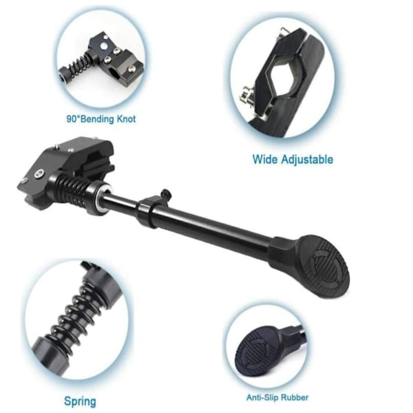 UNIVERSAL Mountain Bike Kickstand Justerbar Side Justerbar