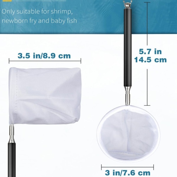 Tiny Fish Tank Net Aquarium Räknät SQUARE SQUARE square