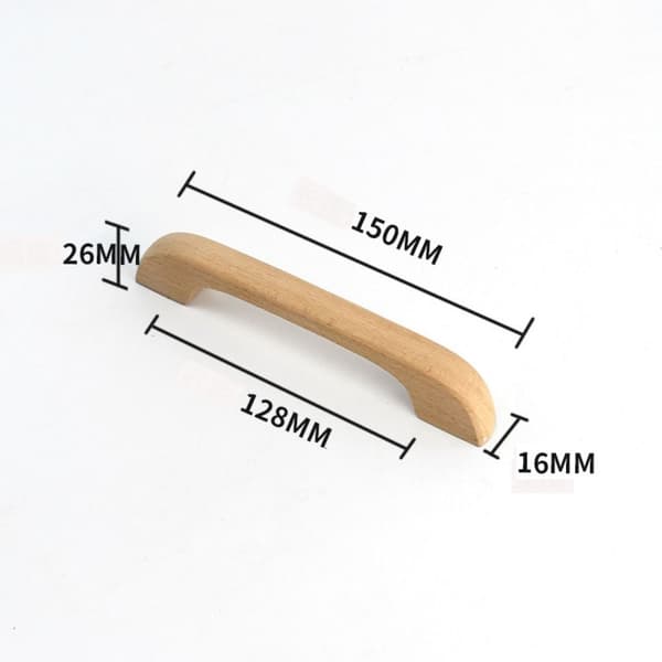 Møbel Pull Tommelhåndtak RUND 128MM RUND 128MM Round 128mm