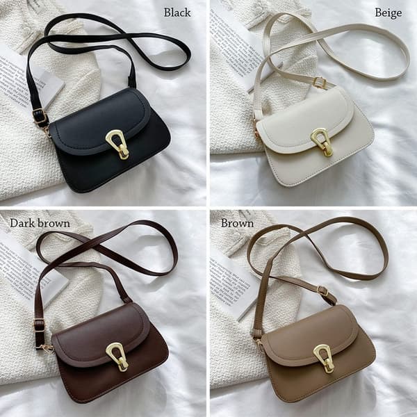 Messenger Skuldertaske Crossbody Tasker SORT black