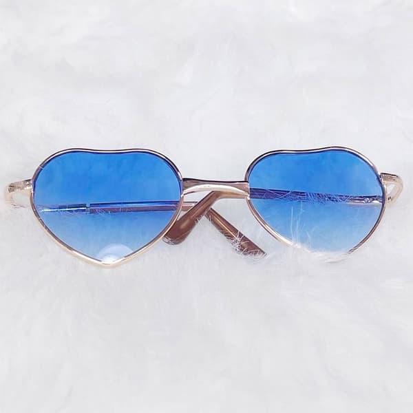 Cute Heart Frame Plush Doll Eyeglasses 2 2 2