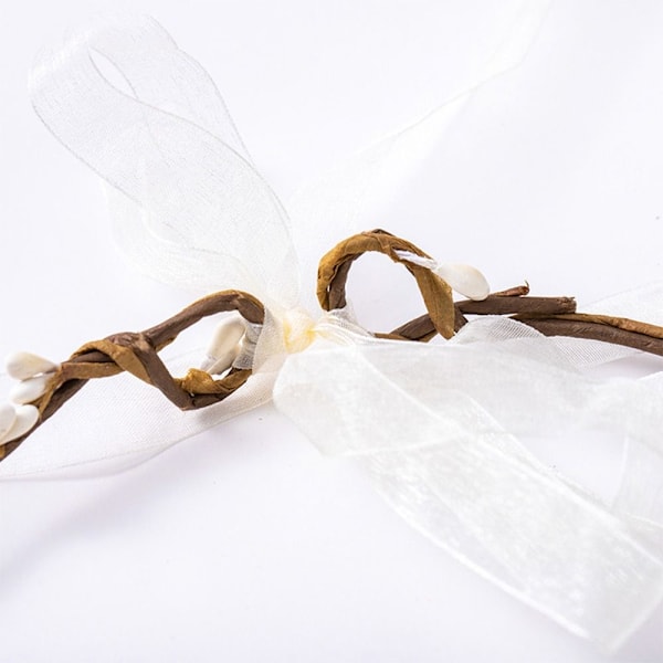 Flower Pannband Bohemian Flowers Wreath CHAMPAGNE Champagne