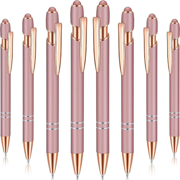Kulepenn Medium Point Smooth Pen Gummierte penner