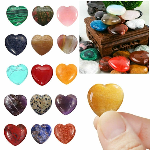 10 kpl/pakkaus Crystal Natural Stone Healing Crystal 2 2 2