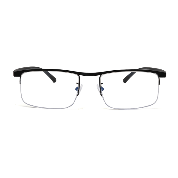 Anti blåt lys læsebriller Progressive Presbyopic black Strength 2.00