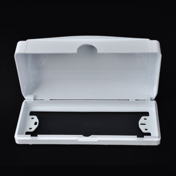 Switch Cover Sockel Vattentät Box VIT white