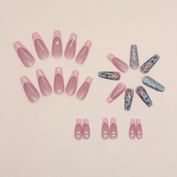 False Nails Fake Nails Nageltips W1164