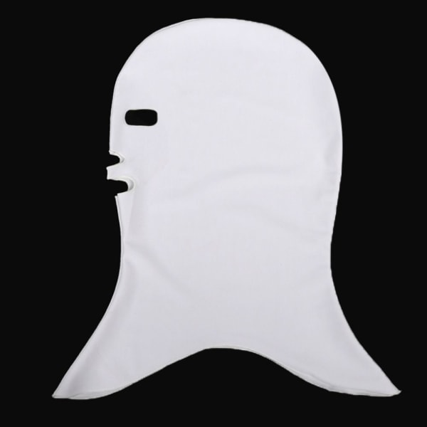 Badehætte Facekini Maske HVID White