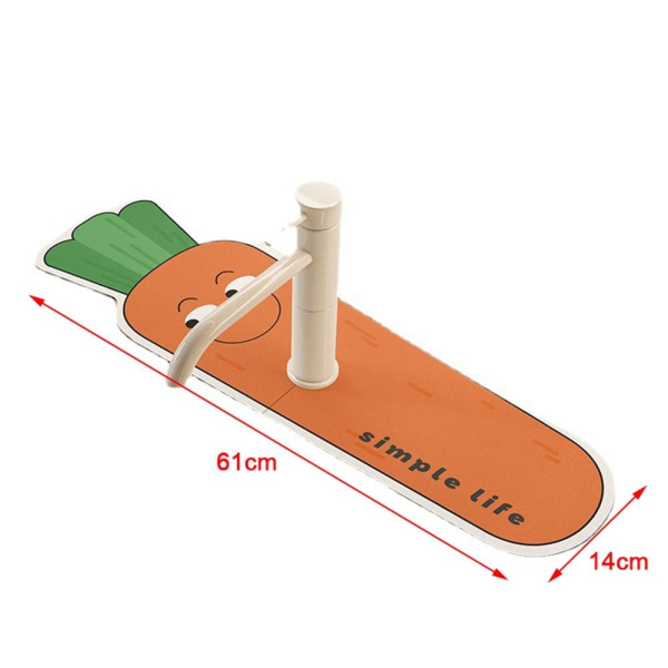 Vandhane Absorberende måttevask Stænkbeskytter STYLE 1 STYLE 1 Style 1