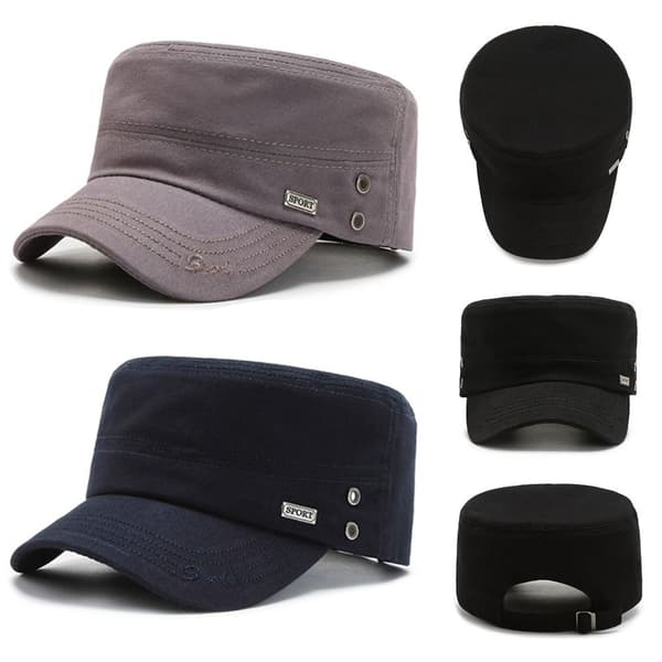 Army Hat Baseball Cap SVART Black