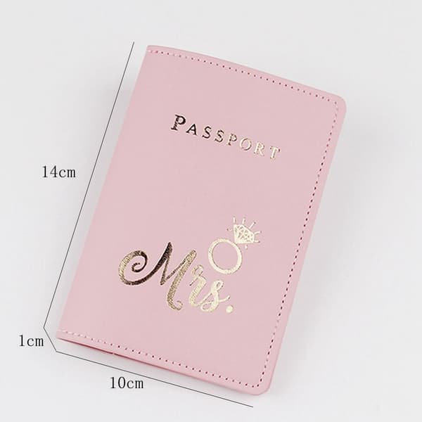 Passdeksel Kredittkort Passholder SVART Black