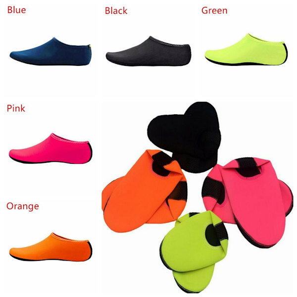 Vattenskor Aqua Socks SVART XS black XS