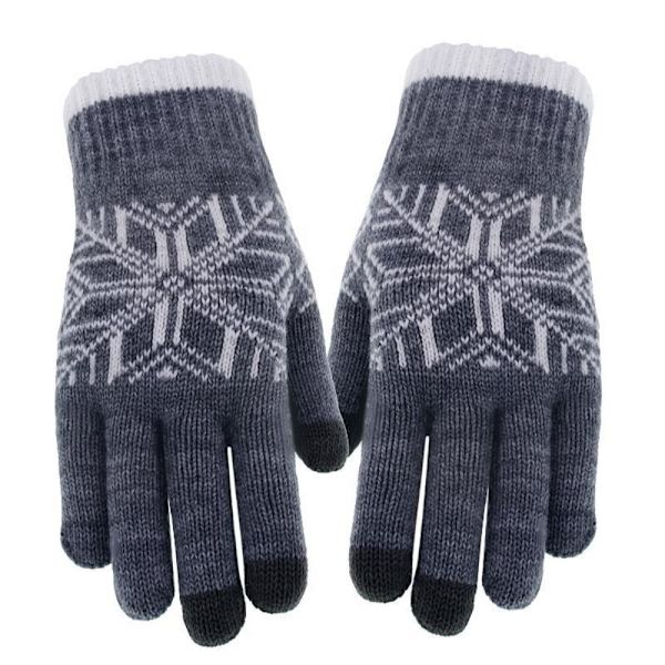 Pekskärmshandskar Handvärmare MÖRKGRÅ Dark Grey