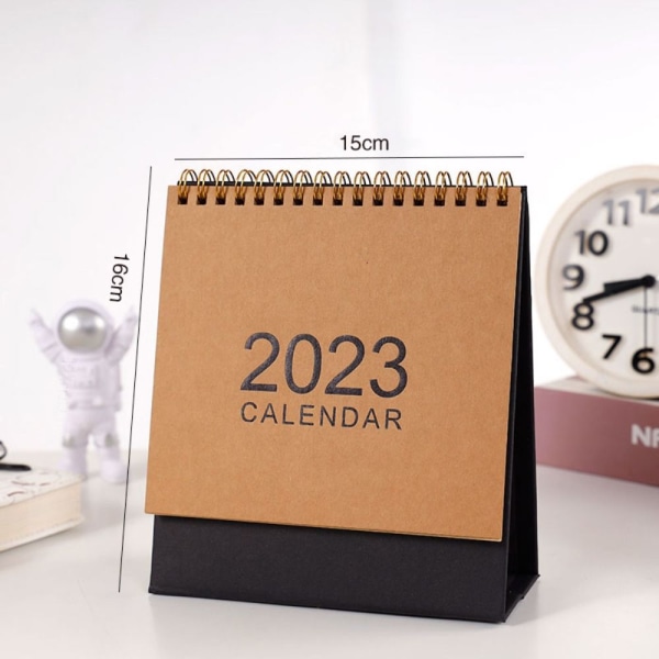 2023 Simple Desktop Paper enkel kalenderschemaläggare M
