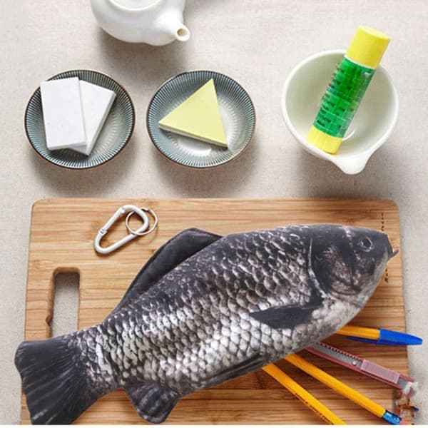 Fish Shape Penal Carp Pen Bag 3 3 3