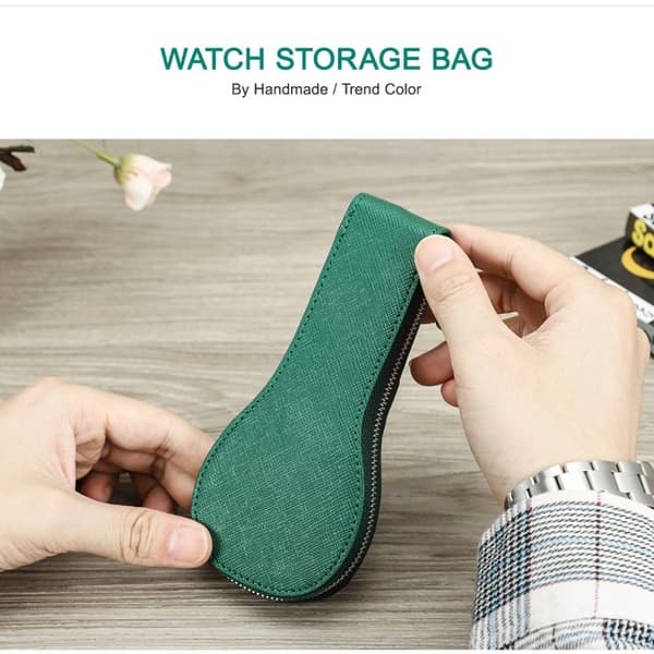 Watch Storage Box watch CASE blue
