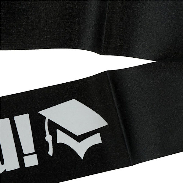 1 stk Graduated Satin Graduate Gift Skulderstropp