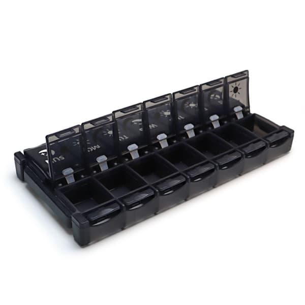 7Days Pill Box 14 Grids Weekly Medicine Container 2 2 2