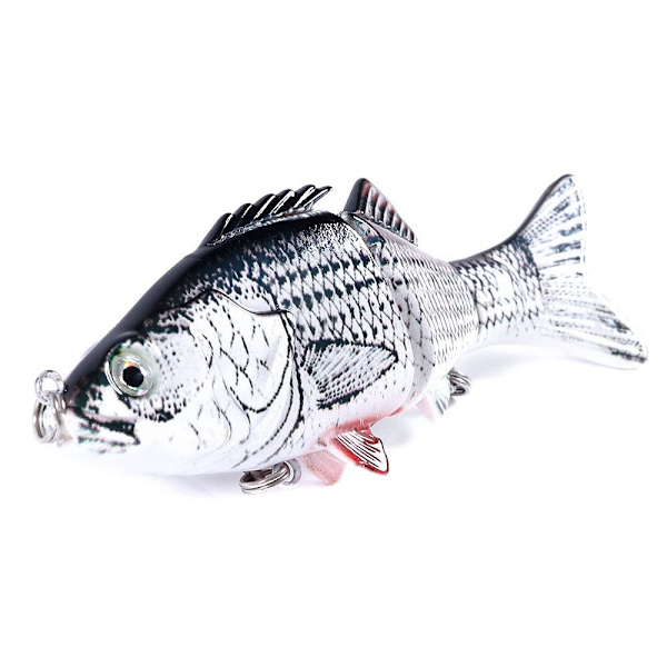 Multi Section Fishing lokke Minnow Bait 4 4 4
