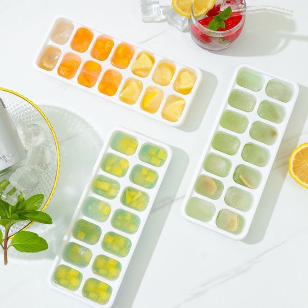 Isbitbrett Ice Cube Maker Form ORANSJE orange