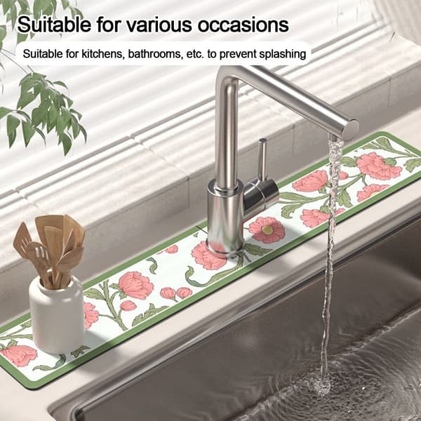 Vandhane Drænmåtte Skridsikret absorberende pude E-10X60CM E-10X60CM E-10X60cm