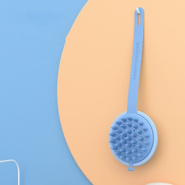 Massasjebørste Hårmassasjeapparat BLÅ Blue