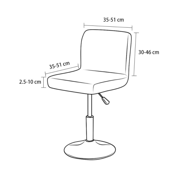 Stol Setetrekk Shell Stoltrekk GUL yellow