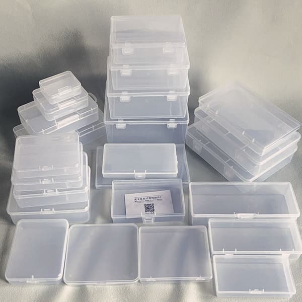 Förvaringslåda Smycken Pärlor Container 5,5X5,5X2CM 5.5x5.5x2CM