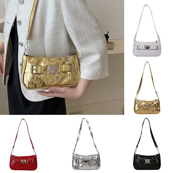 Axelväska Crossbody-väska GULD Gold