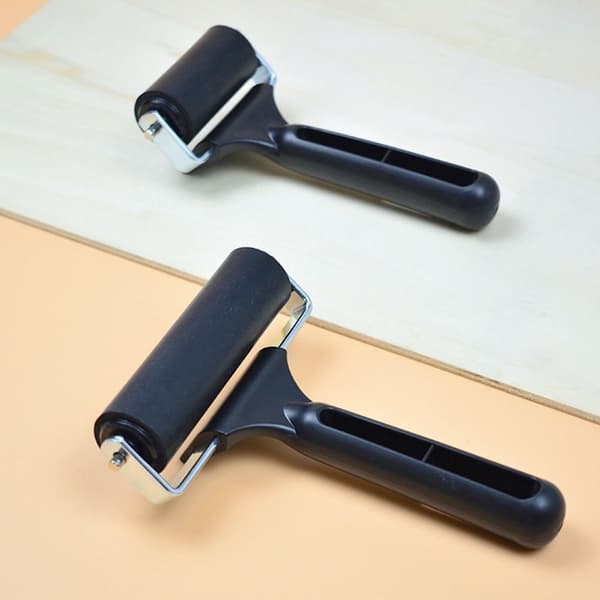 Kumitelalla mustemaalaus Printmaking Roller 10cm 10cm