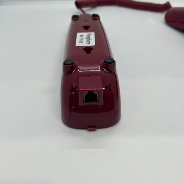 Telefon med ledning Kabeltelefon SORT Black