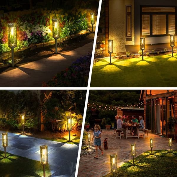 2kpl Solar Pathway Lights Outdoor Bright