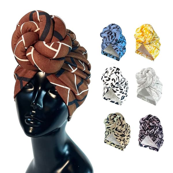 Knuten Head Wrap Head Cap GRÅ gray