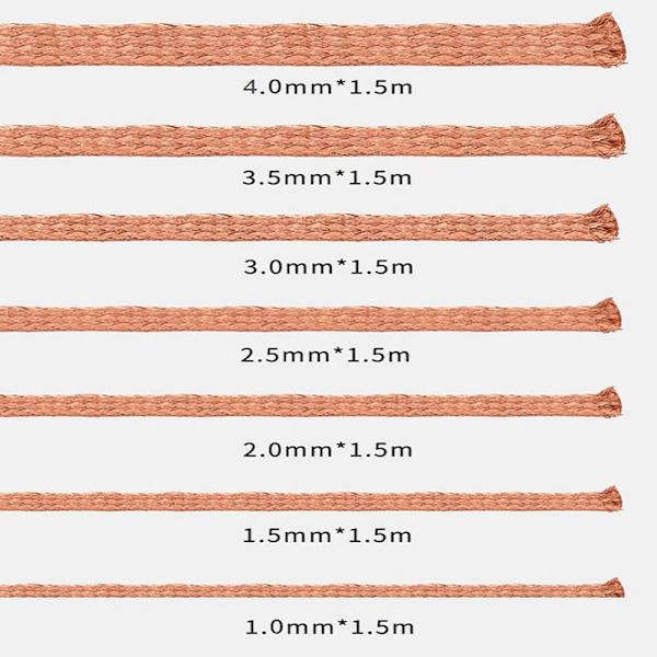 R350 1,0/1,5/2,0/2,5/3,0/3,5/4,0 mm Styrk aflodningsfletningen 4.0mmX1.5m